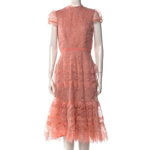 ❤️Costarellos Lace Pattern Midi Length Dress❤️